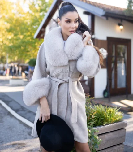 Alpaca kaput od lamine vune - MIA