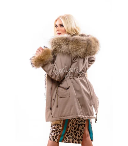 Ženska parka sa prirodnim krznom – Nikolina 010
