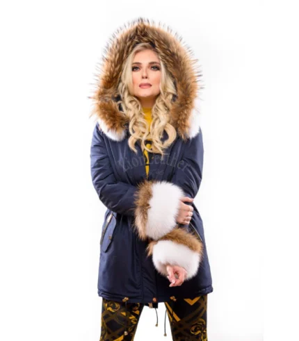 Parka jakna sa prirodnim krznom - Anđelina