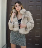 Luxury bunda sa prirodnim krznom – Kris