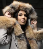 Parka sa prirodnim krznom - GABI 03