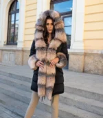 Parka sa prirodnim krznom - Marijana