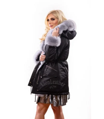 Ženska parka sa prirodnim krznom – Simonida