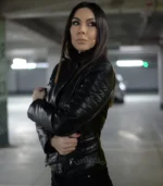 Ženska kožna jakna - Crna