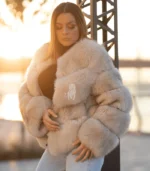 Lux bunda sa prirodnim krznom - Dorotea