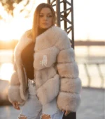 Lux bunda sa prirodnim krznom - Dorotea