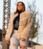 Lux bunda sa prirodnim krznom - Dorotea