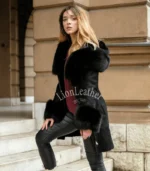 Lux monton sa prirodnim krznom - Mina 03d
