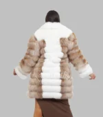 Luxury bunda sa prirodnim krznom - Mina