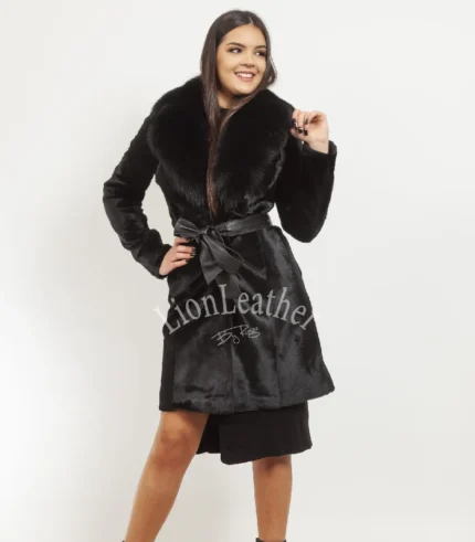 Luxury monton sa prirodnim krzom - Ivana