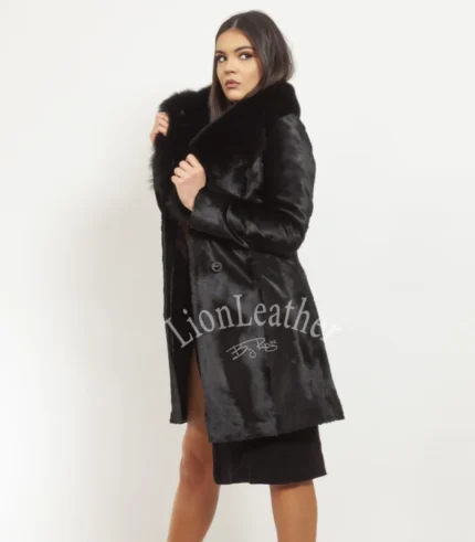 Luxury monton sa prirodnim krzom - Ivana