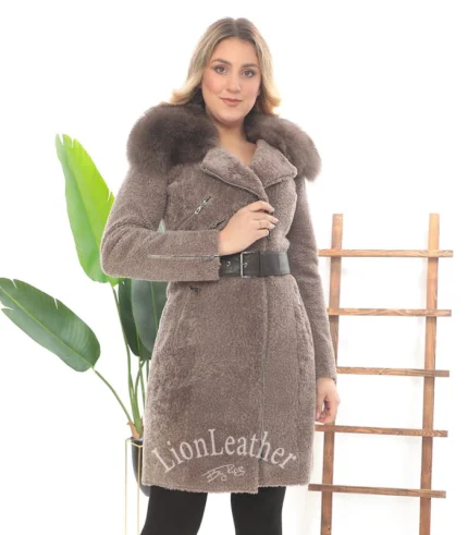 Monton sa prirodnim krznom - Irena 011C