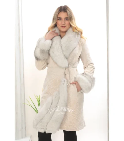 Monton sa prirodnim krznom - Irena 013C