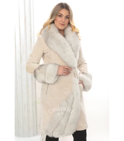 Monton sa prirodnim krznom - Irena 013C