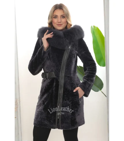 Monton sa prirodnim krznom - Irena 014C