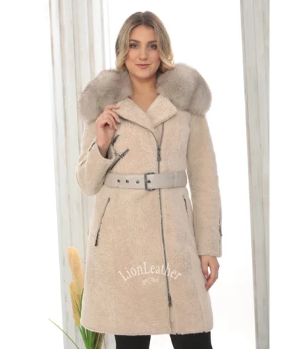 Monton sa prirodnim krznom - Irena 017C