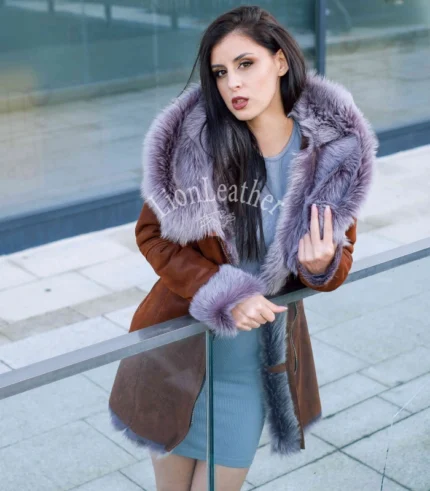 Monton sa prirodnim krznom - Irena 019C