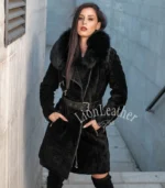 Monton sa prirodnim krznom Irena 01C