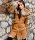 Monton sa prirodnim krznom - Irena 020C