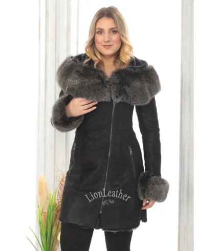 Monton sa prirodnim krznom - Irena 021C