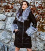 Monton sa prirodnim krznom - Irena 022C