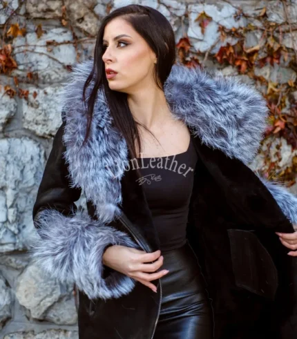 Monton sa prirodnim krznom - Irena 022C