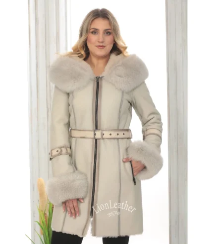 Monton sa prirodnim krznom - Irena 03C