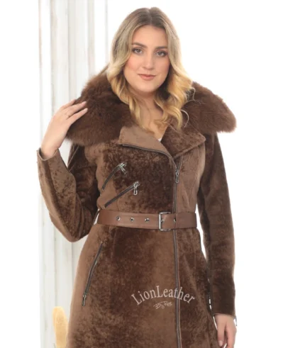 Monton sa prirodnim krznom - Irena 05C