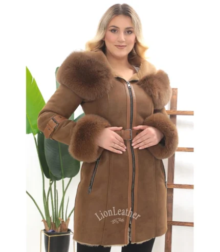 Monton sa prirodnim krznom - Irena 06C