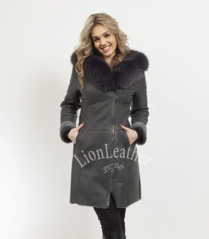 Monton sa prirodnim krznom - KATJA