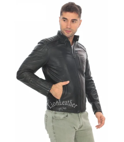 Muška kožna jakna - 014C
