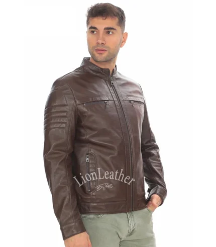 Muška kožna jakna - 05B
