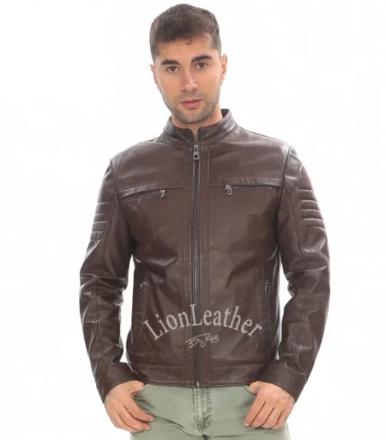 Muška kožna jakna - 05B