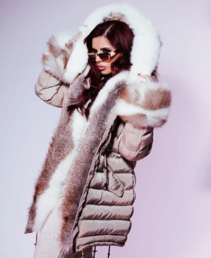 Parka sa prirodnim krznom - Mira