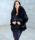 Ženska bunda sa prirodnim krznom - Andrea 016C