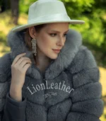 Ženska bunda sa prirodnim krznom - Andrea 02C