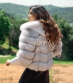 Ženska bunda sa prirodnim krznom - Andrea 04C