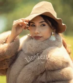 Ženska bunda sa prirodnim krznom - Draga 08B