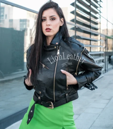 Ženska kožna jakna Irena - 010C