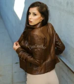 Ženska kožna jakna Irena - 01B