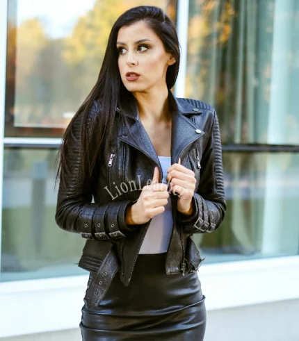 Ženska kožna jakna Irena - 03C