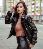 Ženska kožna jakna Irena - 04C