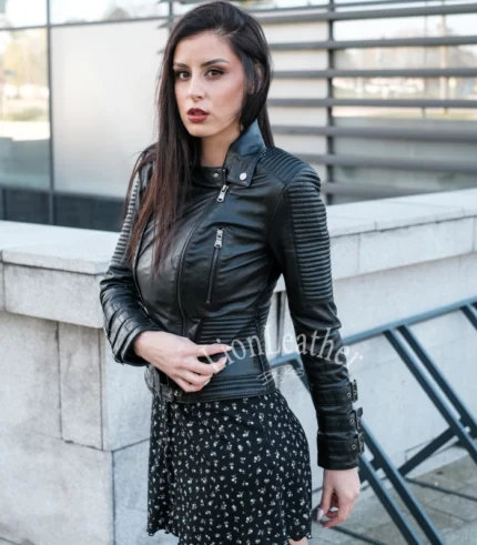 Ženska kožna jakna Irena - 08C