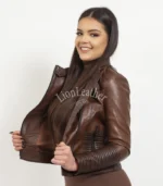 Ženska kožna jakna Katja - 01B - Slika 3