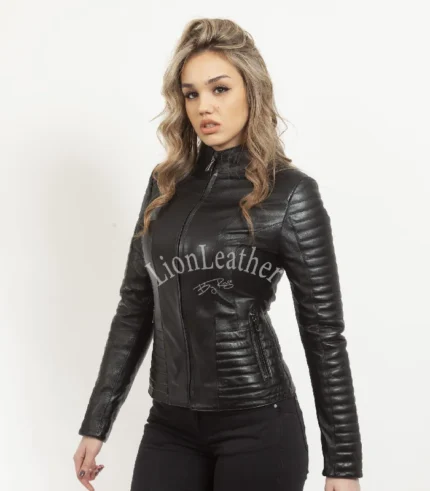 Ženska kožna jakna KATJA -04C