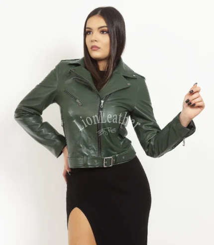 Ženska kožna jakna MINA - 03Z