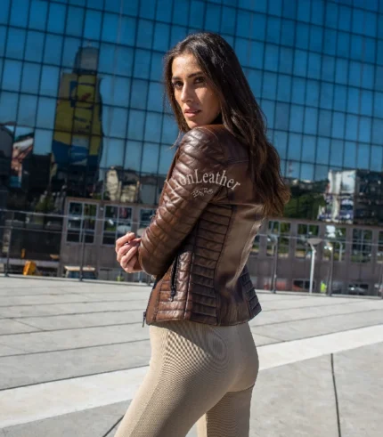 Ženska kožna jakna – Paola