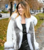 Ženska parka sa prirodnim krznom - Iskra 01C