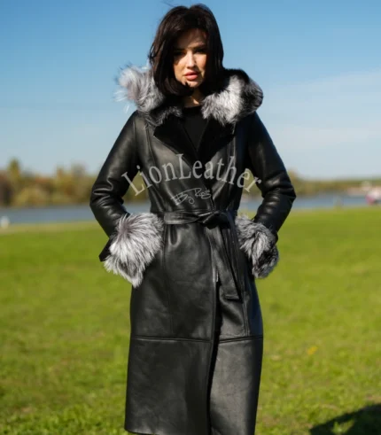 Monton sa prirodnim krznom Milena - 05B