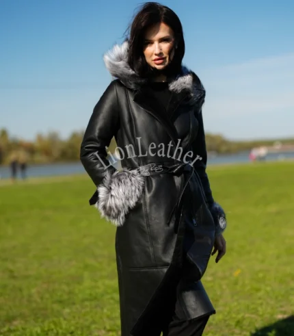 Monton sa prirodnim krznom Milena - 05B